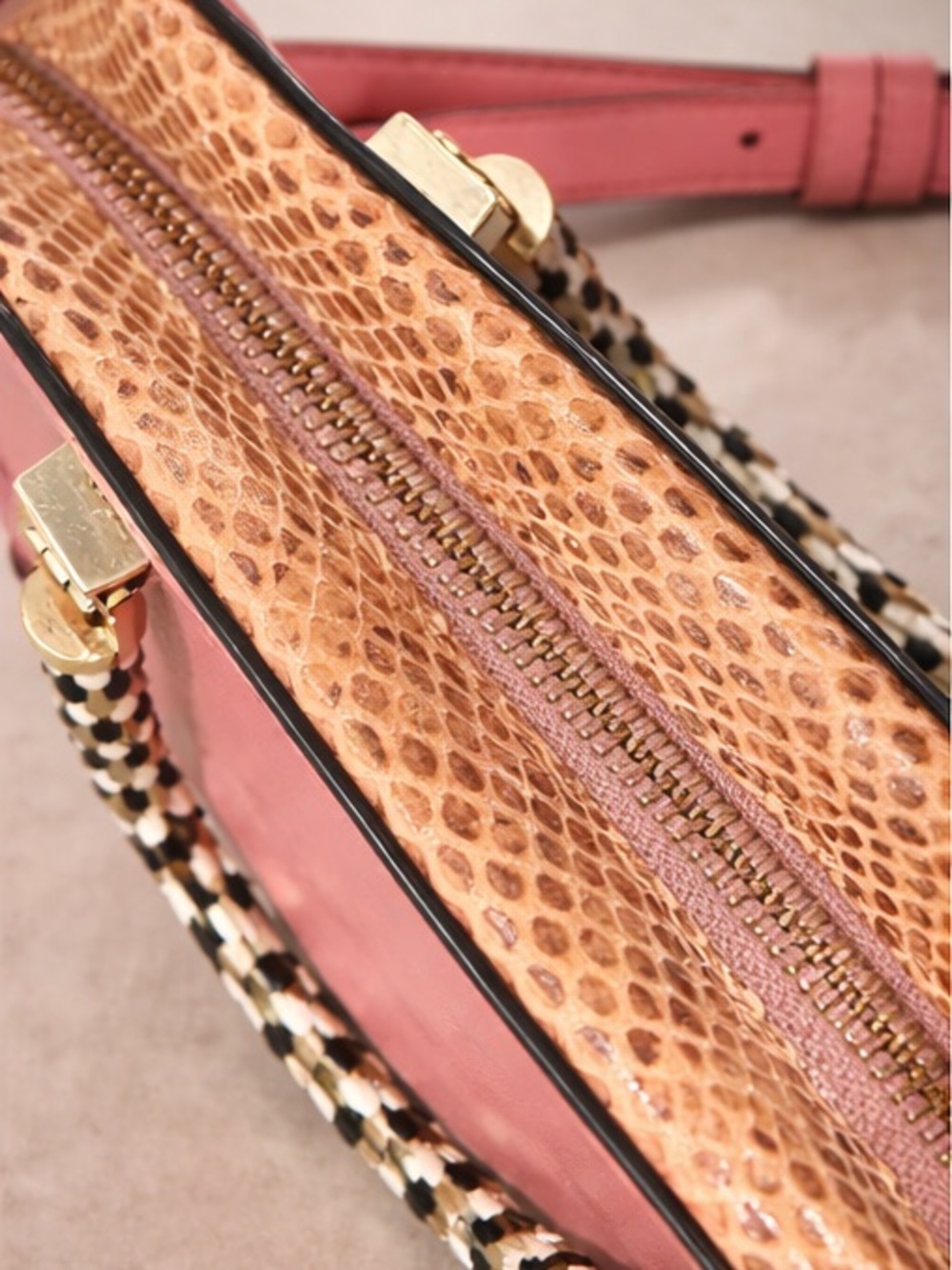 Rare Bvlgari Serpenti Python Scaglie 2-way handbag - Picture 7 of 15